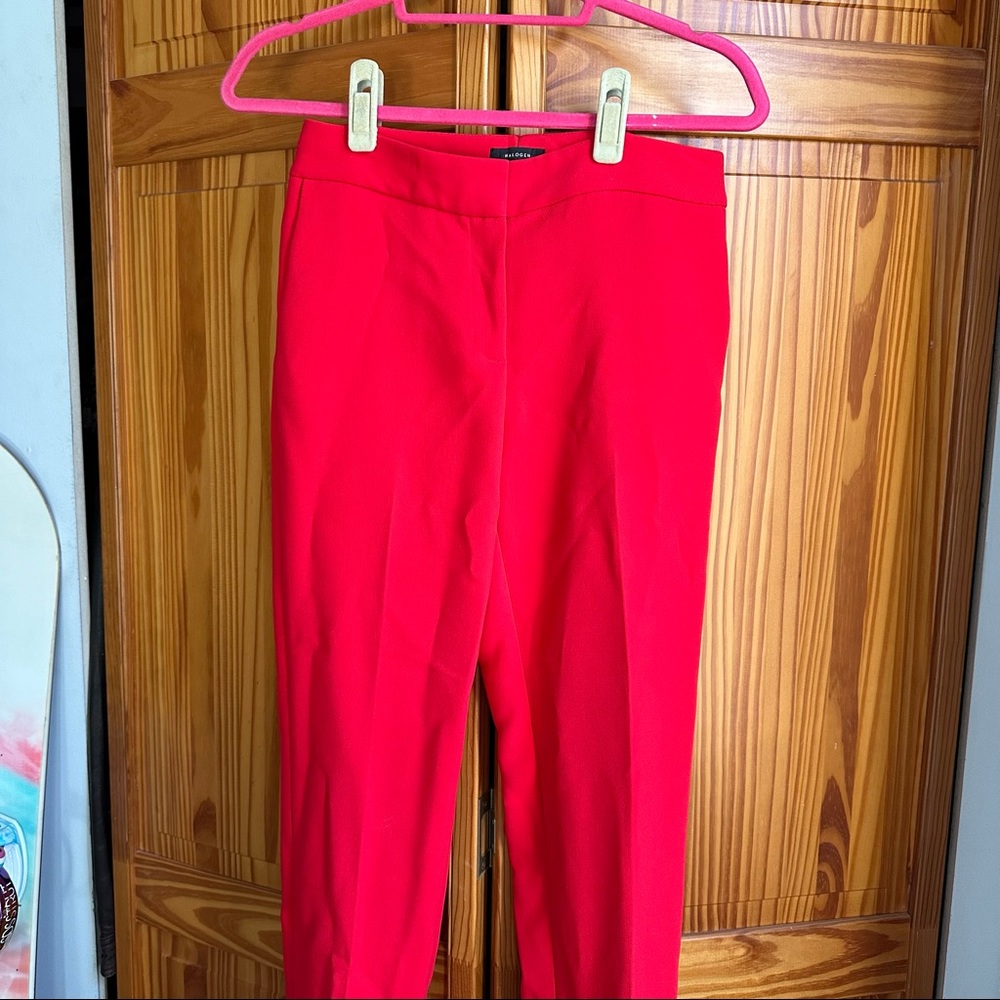 Halogen red pants